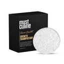 Beard Shampoo Bar, 1 pakke, uscented, støtter Beard vekst og nourishment,Mustache rot, for menn
