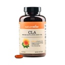NatureWise CLA 1250 - Konjugert Linoleic Acid Supplement for kvinner og menn, ikke stimulerende, støtter sunn vekt, Fitness mål - Ikke-GMO, Glutenfri - 90 Softgels[1-måneders forsyning]