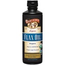 Barlean's Organic Lignan Omega 3 Flaxfrø olje flytende kosttilskudd for menn og kvinner, Cold Press Flax frø, 7230mg ALA fettsyre, vegansk og glutenfri, 16 oz