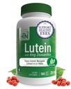 Lutein 20mg med Zeaxanthin 4mg 180 Softgels | All-Trans Marigold ekstrakt i naturen Identical 5:1 Ratio | Støtter sunne øyne, hud og hjerne | Ikke-GMO Soja & Glutenfri | ved Health Thru ernæring