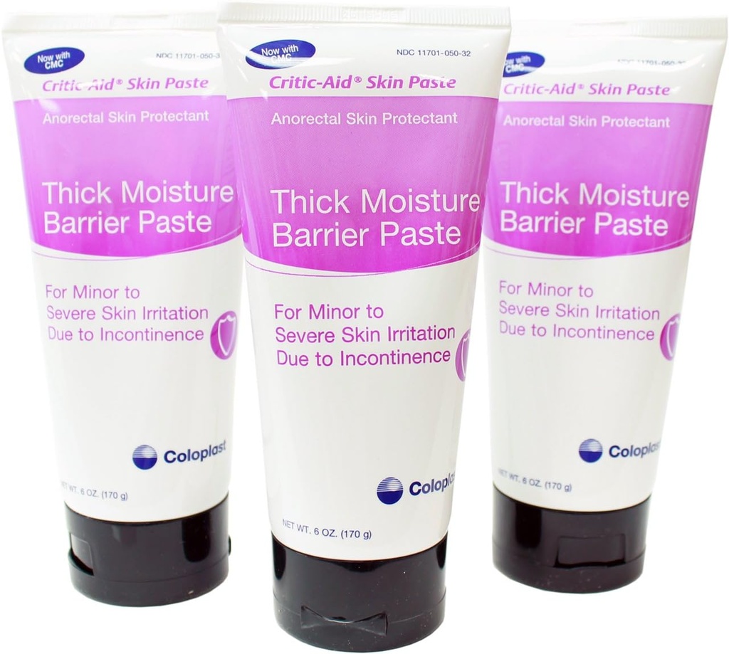 Critic-Aid Hud Paste - Hudbeskytter/Barrier Paste 6 oz Tube (Pack of 3)