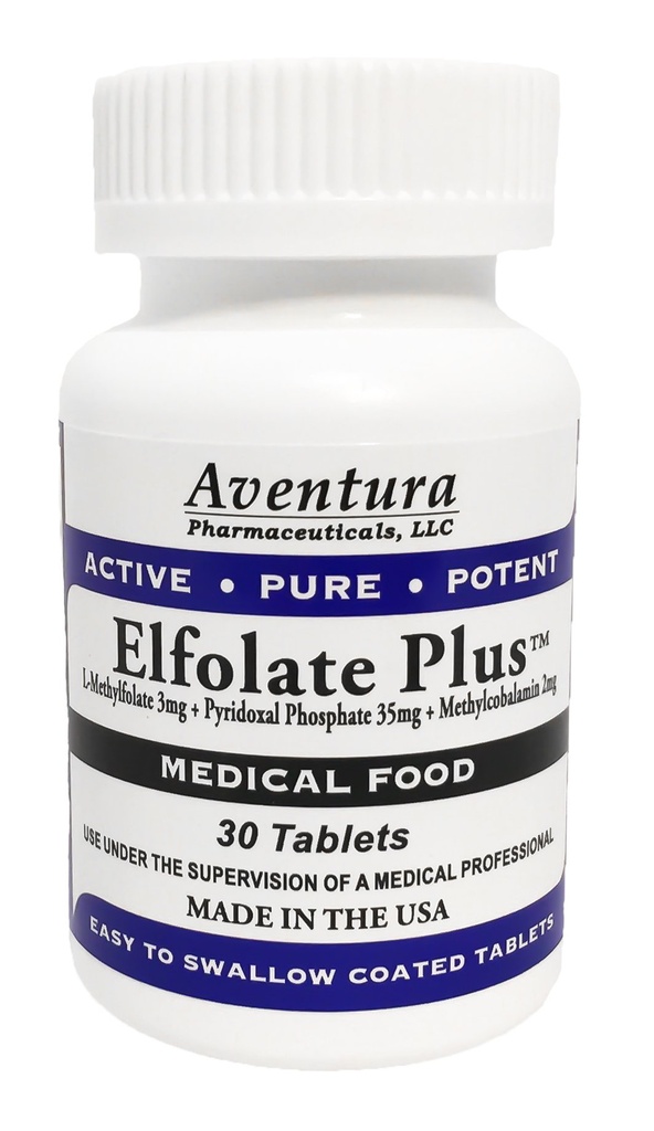 Pluss® 3mg L-metylfolatmetylfolatmetylfolat medisinsk mattilskudd profesjonell styrke aktiv ren potent 30 tabletter