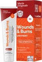 Marie Originals Alt-Naturlig hudreparasjon og brenne krem ointment | Førstehjelp Ointment | Akselerere sårhealing for generelle sår, kapsede hender, kalde sore, Eczema, Psoriasis & Burn. 1.25oz
