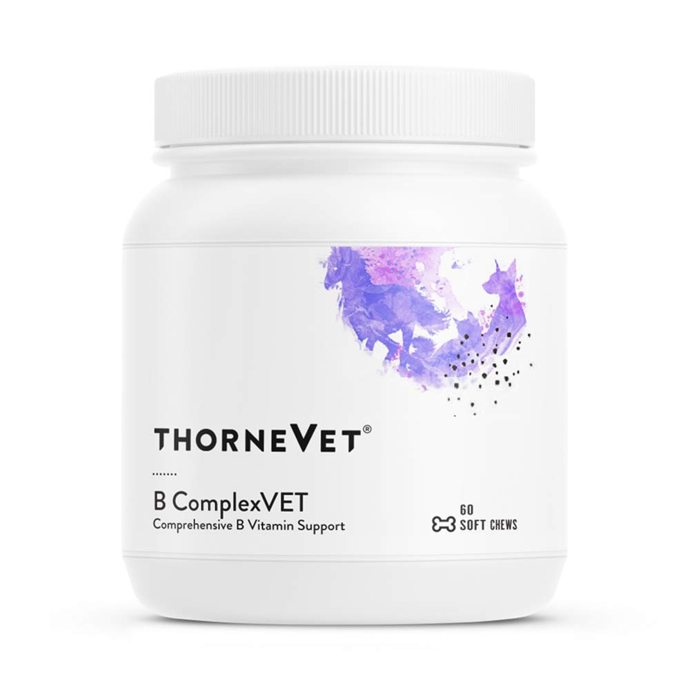 ThorneVET B ComplexVET – Vitamin B-kompleks støtte for hunder og katter - 60 myk Chews