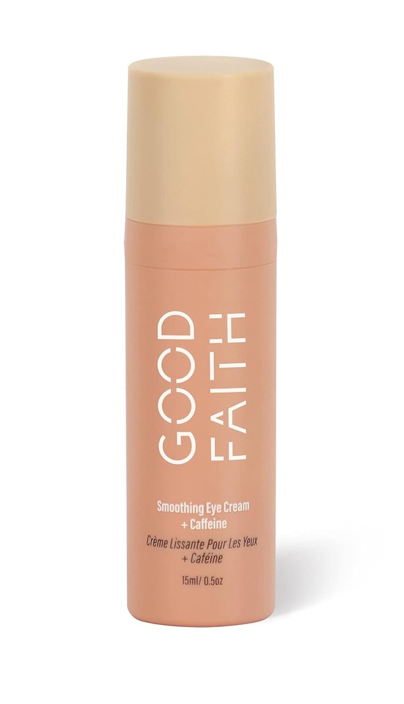 Smoothing Eye Cream with Koffein - 0,5 fl. oz - Hjelper Hydrate & Brighten Mørke Sirkler - Reduserer Fine linjer - Vegan - Cruelty Gratis
