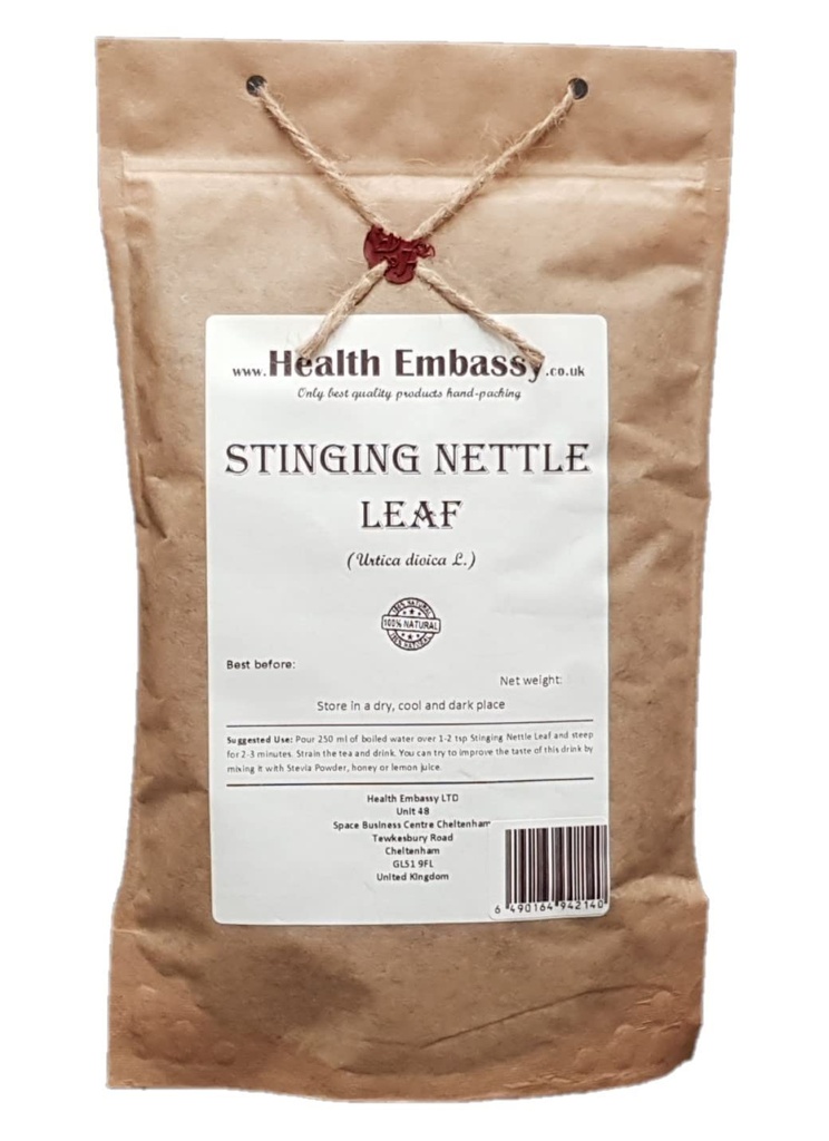 Helse Embassy Stinging Nettle Leaf | Urtica Dioica L | Herbal Tea (100g)