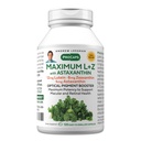 ANDREW LESSMAN Maksimal L+Z med Astaxanthin 120 Softgels - 12 mg Lutein, 6 mg Zeaxanthin, 4 mg Astaxanthin. Nøkkelnæringsstoffer for å støtte øye og hjerne helse, og fremme sunn visjon.