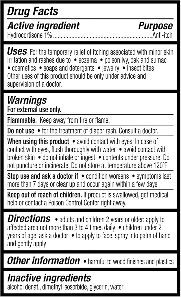 Maker Exploador Equite maksimal styrke kortison anti-trikk spray, 3 oz sponge kort gave
