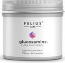 Glukosmin Sulfat Kalium Kloride 750 mg for sunne ledd, bein og kartilasje — felles støtte Supplement for menn og kvinner (60 kapsler)