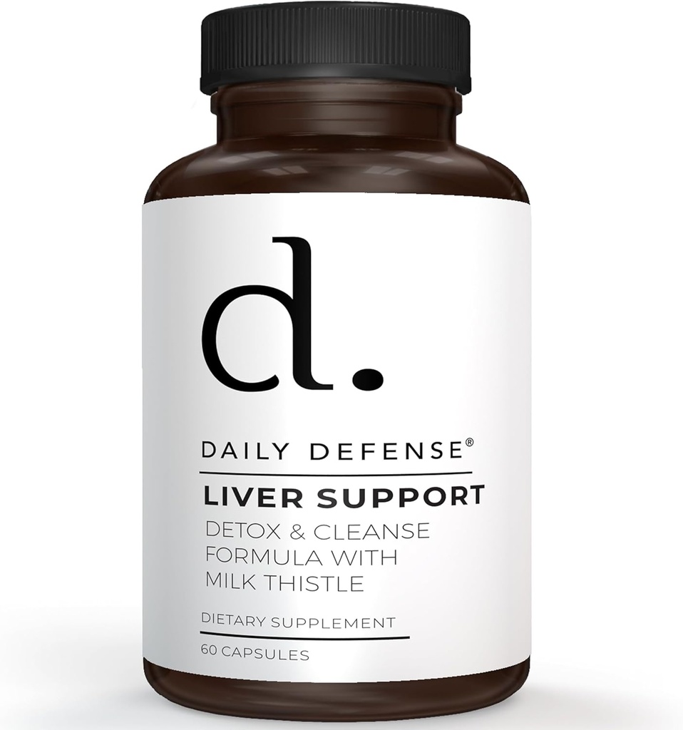 Liver Cleanse og Detox & Repair Formula - Liver Support Supplement med Artichoke Ekstrakt for lever helse - Melk Thistle Liver Detox med Dandelion Leaf ekstrakter - 60 Kapsler