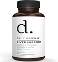 Liver Cleanse og Detox & Repair Formula - Liver Support Supplement med Artichoke Ekstrakt for lever helse - Melk Thistle Liver Detox med Dandelion Leaf ekstrakter - 60 Kapsler