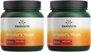 Swanson 100% ren Brewers Yeast pulver GMO-fri 1 lb (454 g) Pwdr (2 Pack)