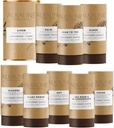 Alkaline Herb Shop The Body Essentials Bundle - Hav Moss & Bladderwrack, Klorophyll, Jern, Glad sunn kropp, Happy Colon, Happy Lymph, Gut, Happy Liver Tea og Happy Mood