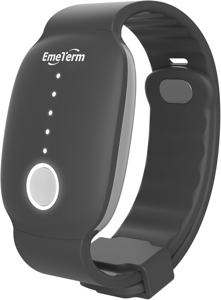 EmeTerm Fashion FDA-klart leieve nælde elektrode stimulator morgen sykelighet bevegelse reise sykhet mothjelp relief oppladbar Ingen Gel Drug gratis Wrist Bands uten bivirkninger