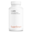 Supersmart - L-Lysine 6000mg per dag (høy styrke) - essensiell Aminosyre Lysin Supplement | Ikke-GMO & Glutenfri - 180 vegetariske kapsler