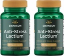 Swanson kvinners anti-stress formel (Lactium) - Hjelper mot stress, fremmer avslapning og søvnstøtte - (60 kapsler, 167 mg) 1 pakke (2 pakke)