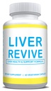 Liver Revive Natural Detox, Cleanse & Support Formula Reparasjon w/ Artichoke, Melk Thistle, Dandelion Root, Beetroot, Melk Thistle Liver Defense Supplement Sunn Leverfunksjon 60 Vegetariske kapsler