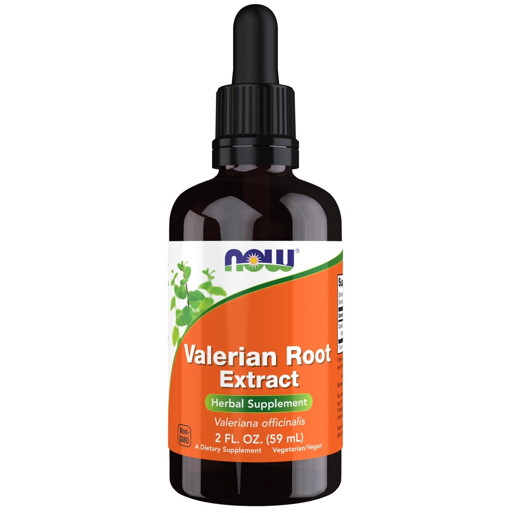 NU Mattilskudd, Valerian Root Extract væske (Valeriana officinalis), Herbal Supplement, 2-Ounce