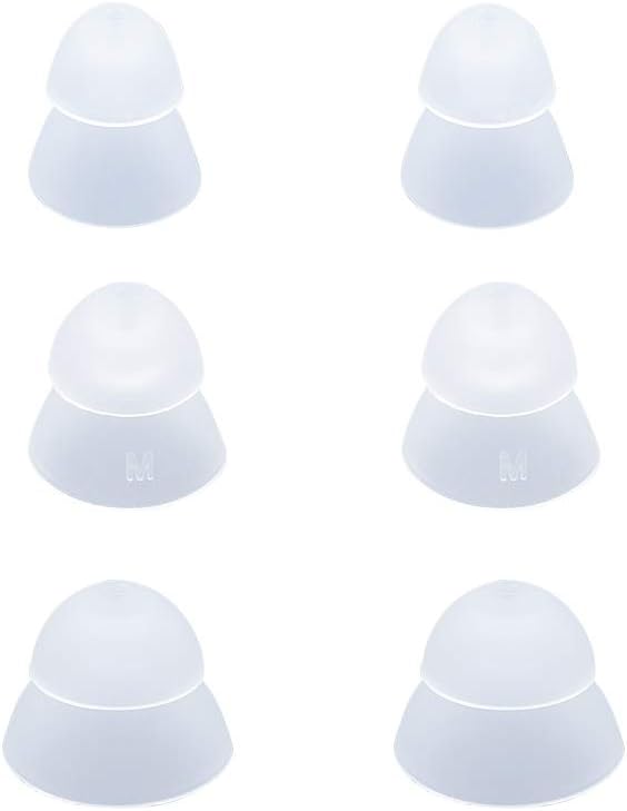 Høreapparat Strøm Domes Double Layer Tips Egnet for GN Resound Sure Fit Modeller 8 + 10 + 12 mm (blandet for prøve)