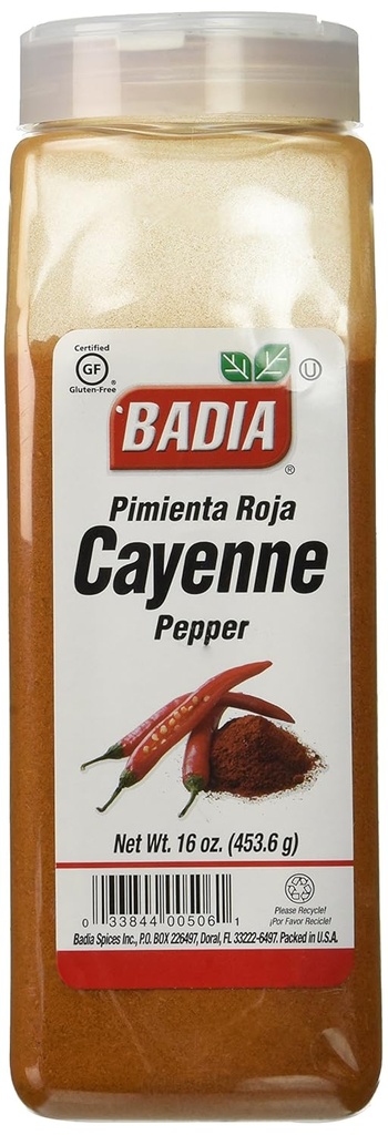 Bestillinger Bla gjennom Badia Pepper Cayenne