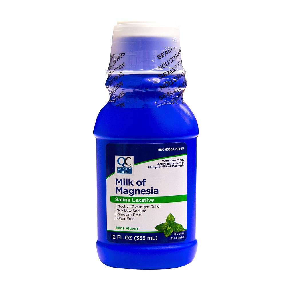 Kvalitet valg Melk av Magnesia Mint Flavor 12 Fl Oz (pakke av 6)