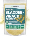 XPRS Nutra Organic Bladderwrack pulver (Fucus Vesicularus) - Premium Bladderwrack Organic pulver for glødende hud - Veganvennlig Bladderwrack Herb Iodine Supplement (4 Ounce)