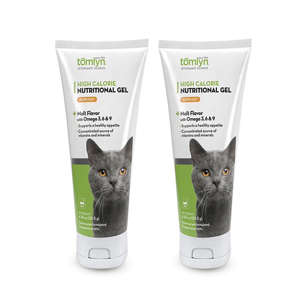 2-Pack Nutri-Cal for katter høy kalori kosttilskudd, 4,25-Ounce Tube