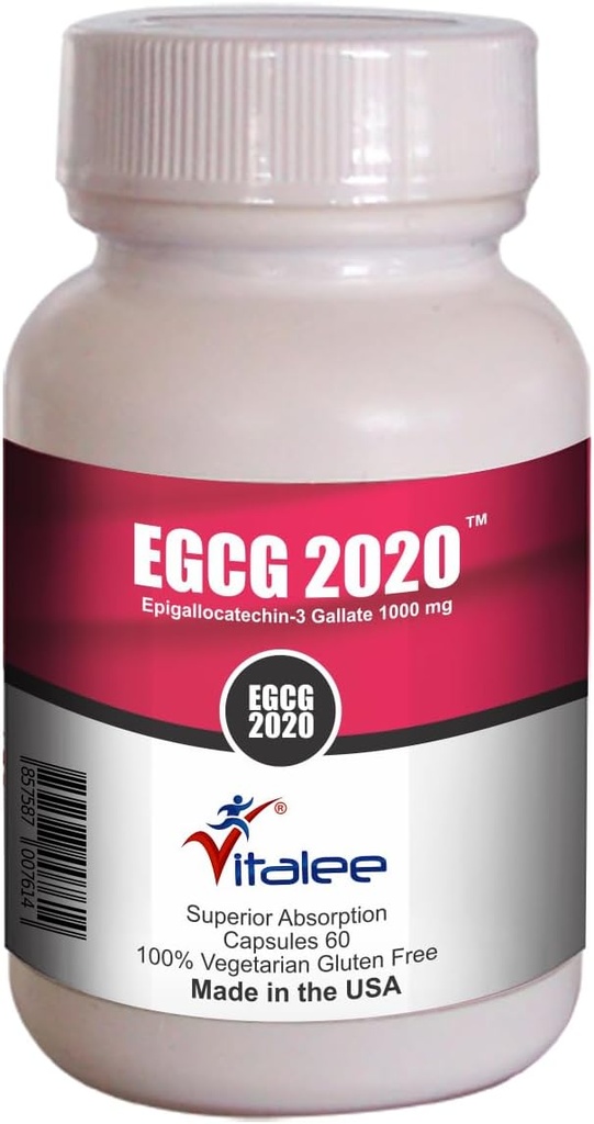 EGCG- 1000 mg Grønn Te Ext Capsule (60 kapsler)