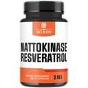 Nattokinase Supplement 3300mg med Trans-Resveratrol - Støtter for immunforsvarssystemet, sunn hjerte og kroppsbalanse - 30 Services