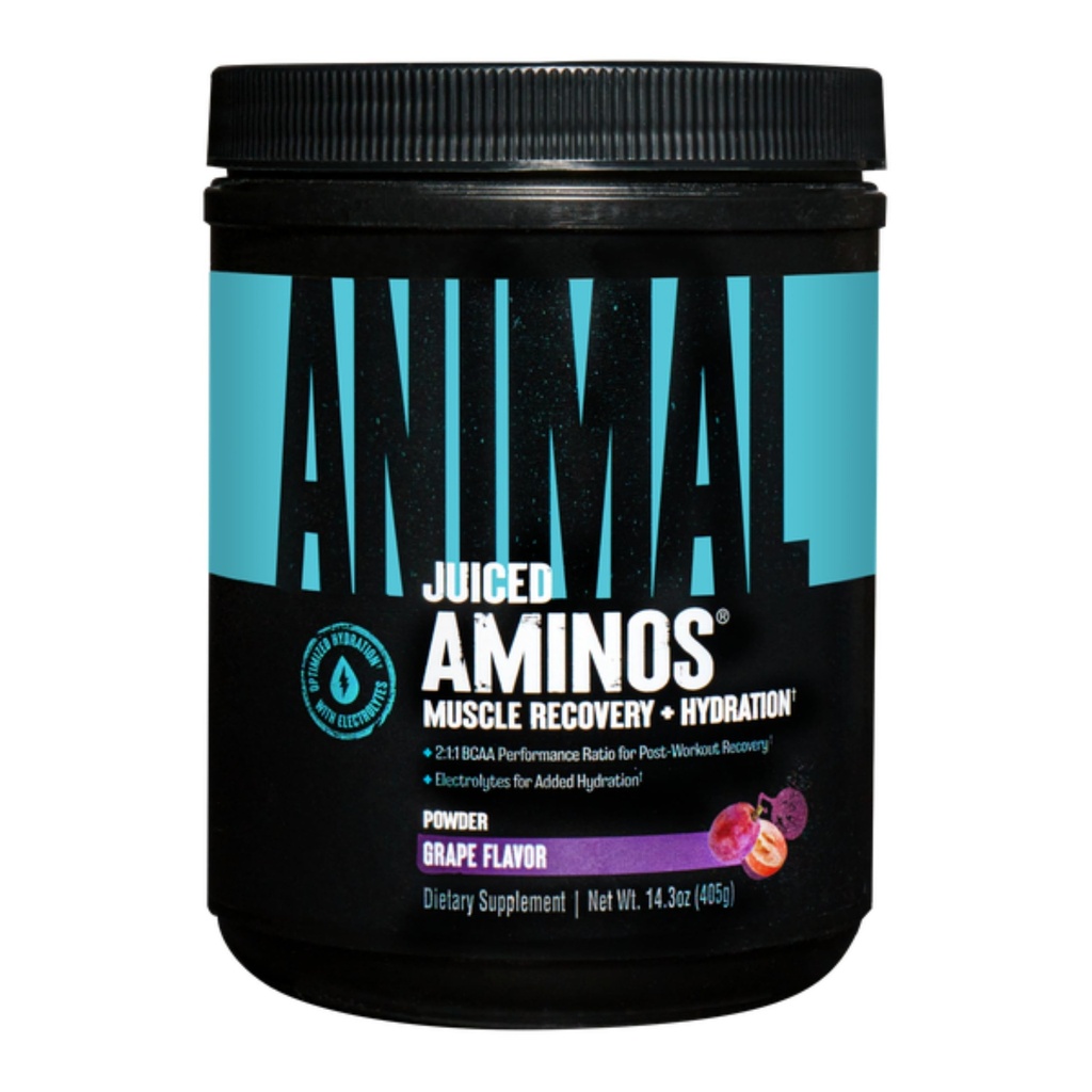 Animal Omega 3 & 6 Supplement med Fish Oil & Flaksfrøolje Plus Juiced Aminosyrer BCAA / EAA Matrix for gjenoppretting - 30 Services Hver