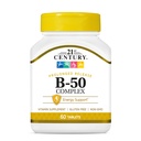 21st Century B 50 Complex Forlenget release tabletter, 60 greve (pakke med 1)