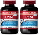 L-lysin 1000 mg tabletter - L-LYSIN 1000MG - fremme sunn hud - l-lysin tabletter - l-lysin 1000mg tabletter - l-lysin Supplement - l-lysin Ointment - lysin 1000mg Tabletter, 2 flasker 200 Tabs