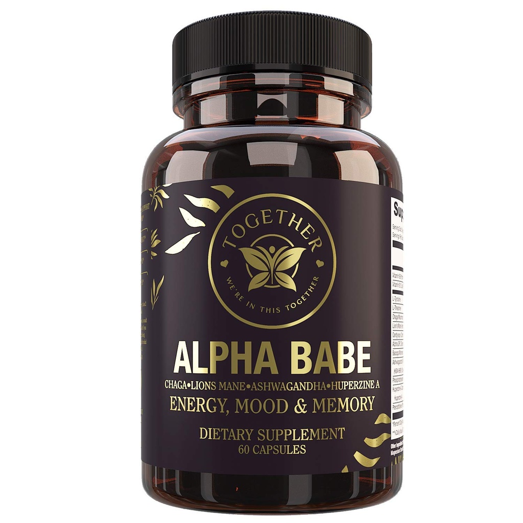 Var i dette sammen Alfa Babe | Nootropic Supplement | Minne Mood Energy | Nootropics Lions Mane Chaga Ashwagandha
