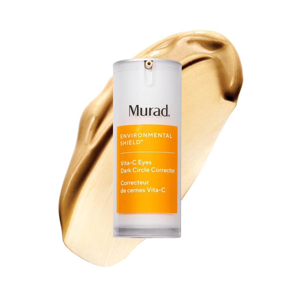 Murad Vita-C Eyes Dark Circle Corrector – Gullstabilisert vitamin C, Algae og Cucumber Eye Serum for brightening, Redusere Puffiness og glatting fine linjer – 0,5 Fl Oz
