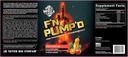 'Merica Labz F'N Pump 'D stimulant gratis, nitric oksid, full dosert, pumpe preworkout pulver (20 serveringer) (Fruit Cocktail)