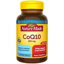 Natur laget coQ10 100mg, kosttilskudd for hjerte helse støtte, 120 softgels, 120 dagers forsyning
