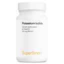 SuperSmart - Kalium Iodide KI 200mcg per dag (Stable Iodine) - høy potens Skjold | Ikke-GMO & Glutenfri | 60 Tabletter