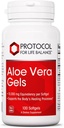 Aloe Vera Gels - Digestive Supplement* - med GAGs - naturlig forekommende vitaminer og aminosyrer - ikke-GMO & Halal - 100 Softgels