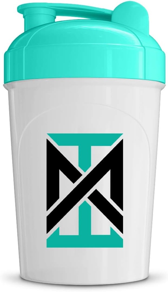 MIXT energi Shaker flaske, 16 oz. Shaker Flaske, BPA Gratis & Lid Blandeteknologi (16 oz, Teal)