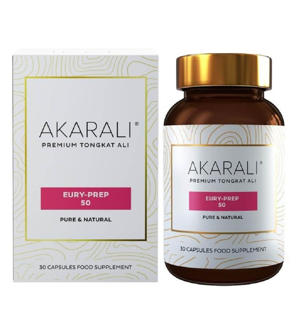 AKARALI Tongkat Ali for kvinner, med PHYSTA US Patentert Tongkat Ali, høyt konsentrert, spesifikt dosert for kvinner, hjelper alleviate symptomer på Menopause Hot Flashes, natte Sweats, & Mood Swings