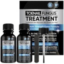 Toenail Fungus behandling ekstra styrke 2pcs x 30ml, Fungus neglebehandling, Nail Fungus behandling for tånegl, tå neglefingus behandling ekstra styrke for skadet og misfarging negler.