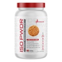 Metabolsk Ernæring Whey Protein Isolere ISO PWDR Peanut Smør kjeks, 1.54lb, 23 Services, 26g Protein, Fast Digesting, Zero Carbs, Delicious Flavor, Meget Lave Karbohydrater & Fett, Zero Laktose