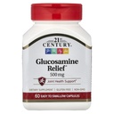 21. århundre glukosamin relief, 500 mg, 60 lett å svelge kapsler