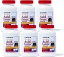 Major Acid Gone Extra Styrke Antacid Chewable Tabletter - Anti-Acid Relief - Acid Reflux Medisin for voksne - Upset Mage, Acid Indigation og Heartburn Relief - Lang-Lasting - 100-Count (6 Pack)
