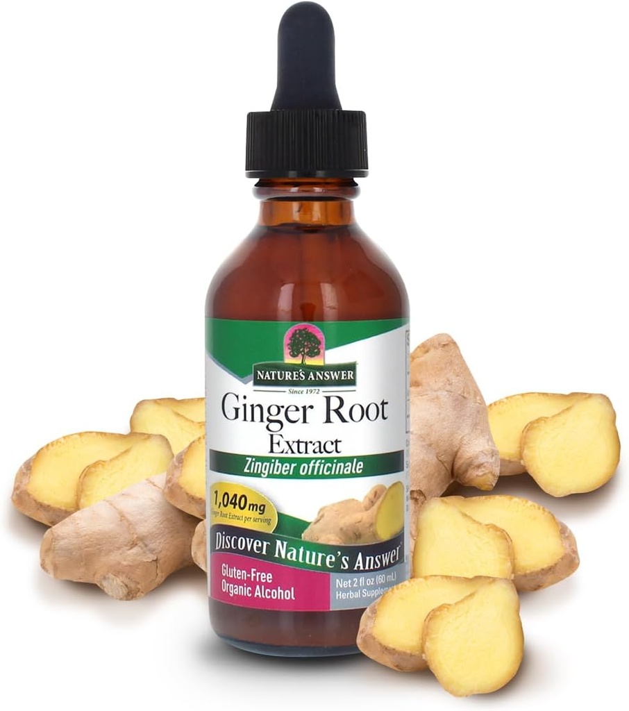 Naturens svar Ginger med økologisk alkohol