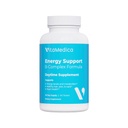 VitaMedica Energistøtte Multivitamin W B Complex | Energiforsterker | Vitamin B6 & B12 | Klarhet og fokus | Biotin for hår, hud og negler | Energitilskudd | 90 Ct