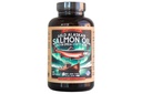 Wild Alaskan Salmon Fish Oil Omega 3 Supplement for mennesker EPA og DHA | Kwee-Jack Fish Co. | 120 Softgels 1000mg Salmonolje