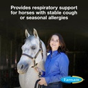 Farnam Cough Free Horse Cough Supplement Pellets, gir pustende støtte for hester W/Seasonal Allergier eller Stabile Cough, 1,75 lb, 48 dagers forsyning (pakke av 2)
