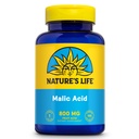 Naturens liv Malic Acid 800 mg | Chelating agent kan hjelpe støtte energi og muskel komfort | Ingen gluten, ikke-GMO | 100 tæller