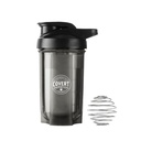 Unicorn Co X Covert Athletics 2024 Shaker for protein, pre trening, 16oz (svart)